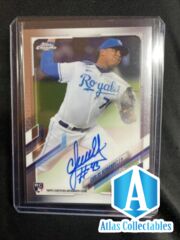 2021 Topps Chrome #RA-CHE Carlos Hernandez Rookie AUTO